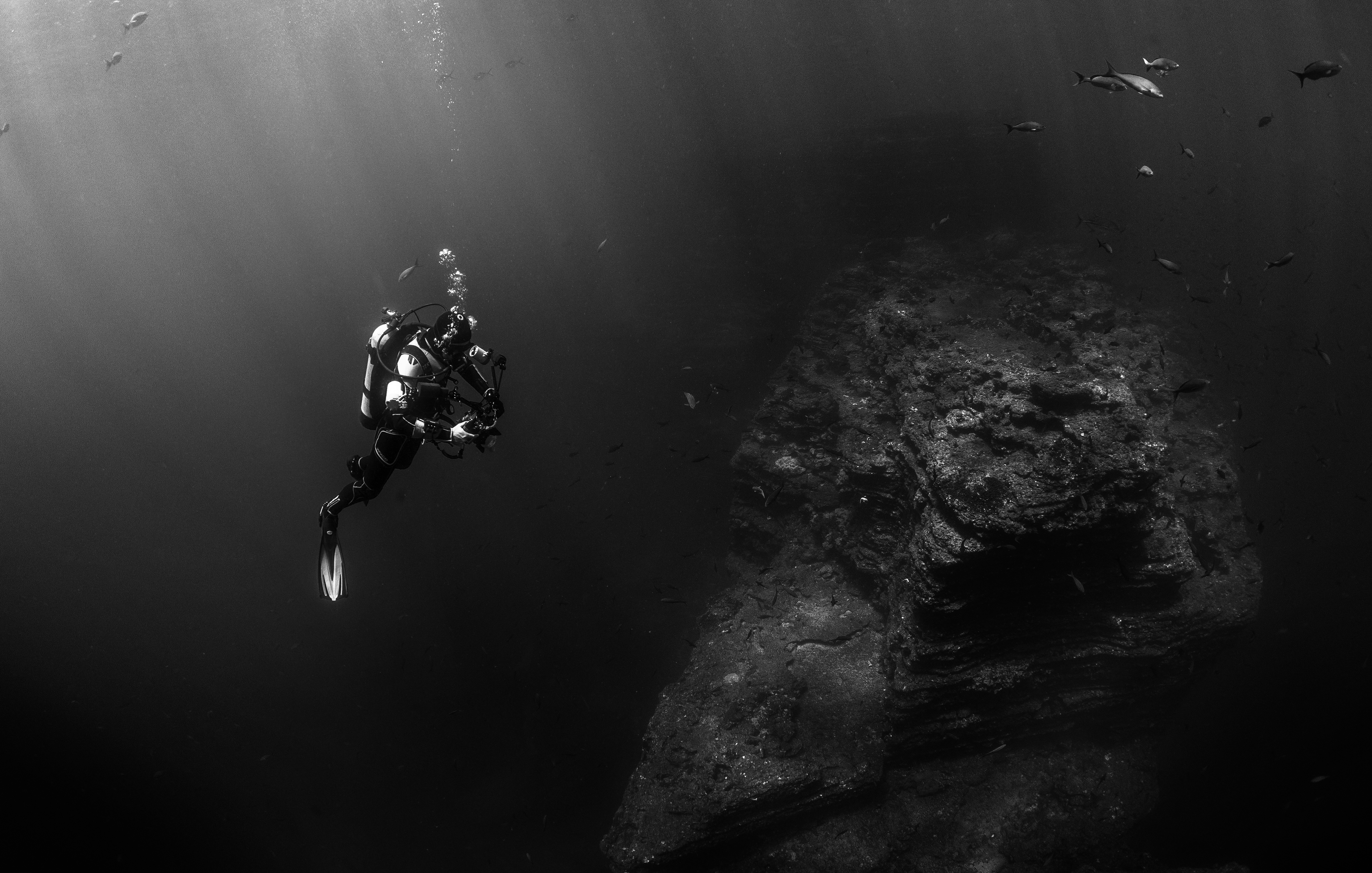 underwater