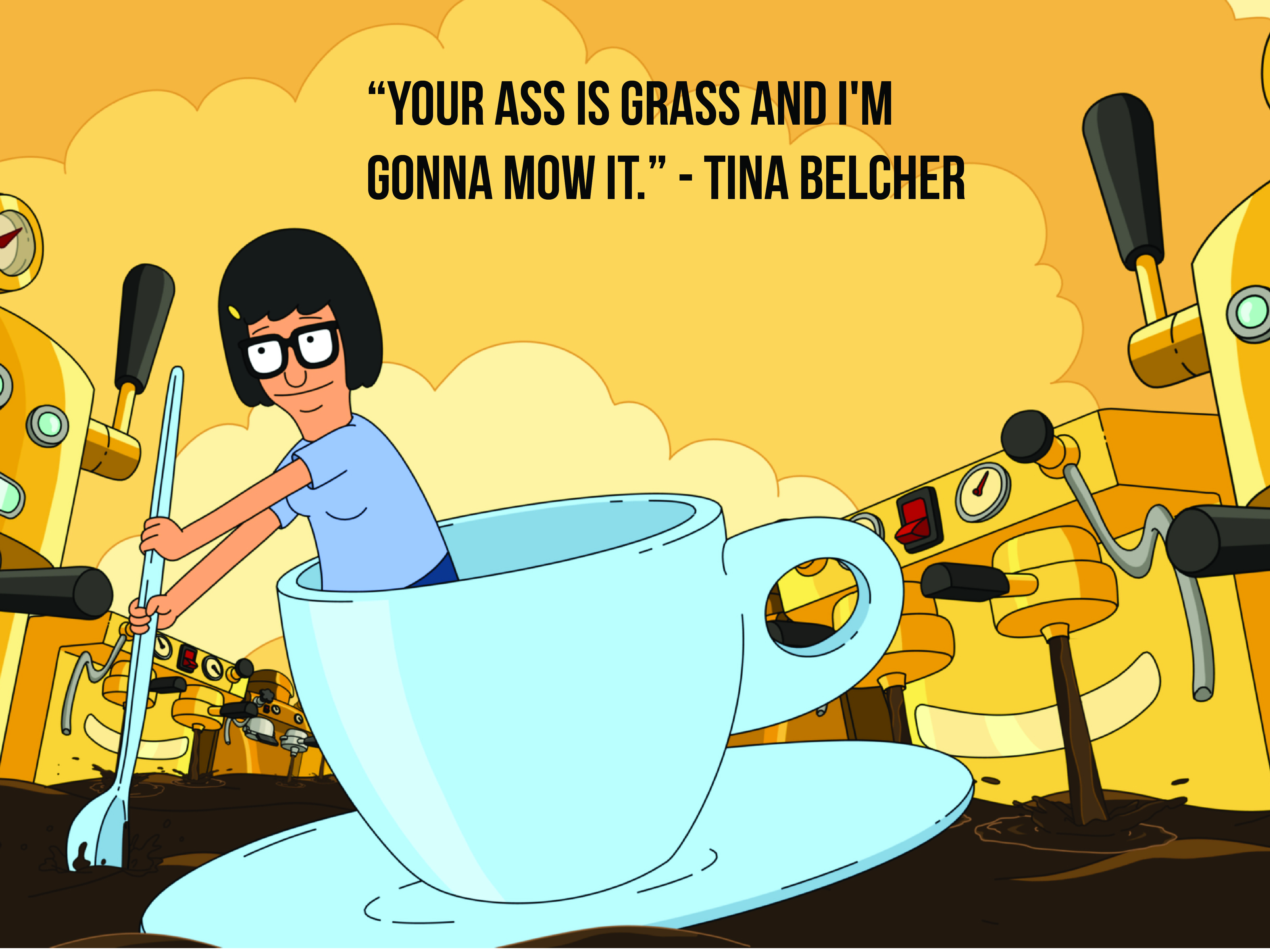 Tina's quotes on desktop